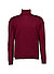Rollkragenpullover, Merinowolle, bordeaux - bordeaux