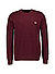 Pullover, Baumwolle, bordeaux - bordeaux