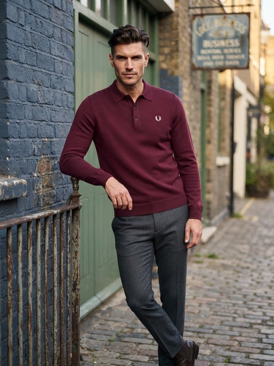 Fred Perry Pullover K4535/597, Produktbild 2
