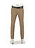 Hose Rob, Slim Fit, Jersey, braun-beige-ocker gemustert - braun