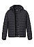 Daunenjacke Dimeo, Mikrofaser wasserabweisend, schwarz - schwarz