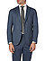 Sakko Cuba, Slim Fit, Mikrofaser-Stretch, blau meliert - blau
