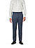 Hose Orlando, Relaxed Fit, Mikrofaser-Stretch, blau meliert - blau