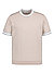 T-Shirt, Baumwoll-Strick, beige - beige