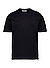 T-Shirt, Baumwolle, schwarz - schwarz