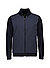 Sweatjacke Momentum, Wolle-Mikrofaser, dunkelblau - dunkelblau