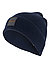 Mütze Foxxy, Schurwolle, dunkelblau - dunkelblau