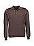Pullover, Merinowolle extrafein, dunkelbraun - dunkelbraun
