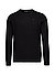 Pullover, Baumwolle, schwarz - schwarz