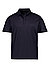 Polo-Shirt, Woll-Jersey, navy - navy