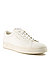 Sneaker, Leder wasaserabweisend beschichtet, off white - ecru