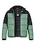Daunenjacke Block-X, Mikrofaser wasserabweisend, grün - grün