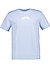 T-Shirt, Baumwolle, hellblau - hellblau