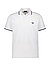 Polo-Shirt, Baumwoll-Piqué, weiß - weiß