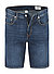 Jeansshorts, Regular Fit, Baumwoll-Stretch, ocean blue - ocean blue