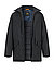 Parka Osiass, Mikrofaser wasserabweisend, schwarz - schwarz