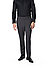 Hose Gio, Slim Fit, Schurwoll-Stretch, dunkelgrau - dunkelgrau