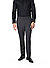 Hose Gio, Slim Fit, Schurwoll-Stretch, dunkelgrau - dunkelgrau