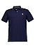 Polo-Shirt, Classic Fit, Baumwoll-Piqué, navy - navy