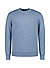 Pullover, Baumwolle-Seide, blau - blau
