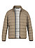 Steppjacke, Mikrofaser wasserabweisend, greige - greige
