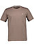 T-Shirt, Regular Fit, Bio Baumwolle, braun - braun