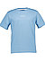 T-Shirt, Regular Fit, Bio Baumwolle, blau - blau