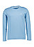 Longsleeve, Shaped Fit, Bio Baumwolle, hellblau - hellblau