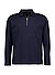 Zip-Polo, Regular Fit, Bio Baumwolle, navy - navy