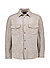 Overshirt, Wolle-Seide, greige meliert - greige