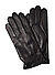 Handschuhe, Lammnappa - Kaschmir gefüttert, schwarz - schwarz