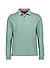 Polo-Shirt, Baumwoll-Jersey, hellgrün meliert - grün