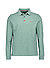 Polo-Shirt, Baumwoll-Jersey, hellgrün meliert - grün