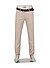 Chino Lou, Regular Fit, Baumwolle, ecru-greige meliert - ecru