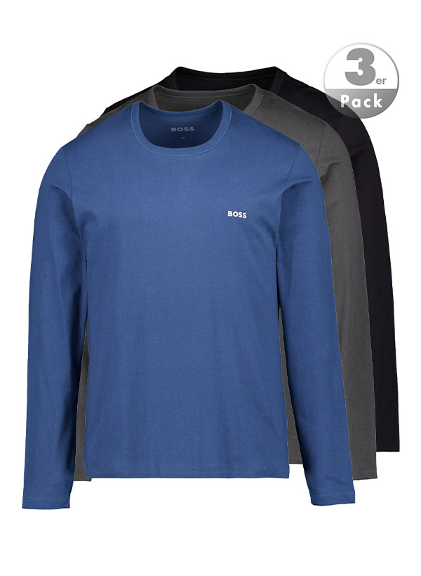 BOSS Black Longsleeve Classic 3erPack 50492321/965
