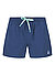 Badeshorts, Baumwolle, jeansblau - jeansblau