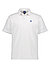 Polo-Shirt, Baumwoll-Piqué, weiß - weiß