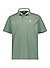 Polo-Shirt, Baumwoll-Piqué, grün - grün
