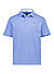 Polo-Shirt, Baumwoll-Piqué, hellblau - hellblau