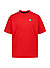 T-Shirt, Baumwolle, rot - rot