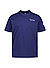 T-Shirt mit Rückenprint, Baumwolle, navy - navy