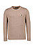 Pullover, Baumwolle, braun - braun