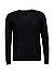Pullover, Merinowolle superfein, schwarz - schwarz
