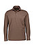 Polo-Shirt, Regular Fit, Baumwoll-Jersey atmungsaktiv, braun - braun