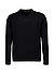 Pullover, Merinowolle extrafein, schwarz - schwarz