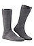 Socken, Baumwolle, grau - schwarz
