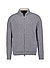 Cardigan, Merinowolle extrafein, grau - grau