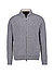 Cardigan, Merinowolle extrafein, grau - grau