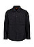 Overshirt Locky, Wolle, anthrazit meliert - schwarz