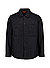 Overshirt Locky, Wolle, anthrazit meliert - schwarz